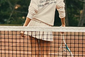 Hit the Courts Wearing the New Lacoste x Sporty & Rich Collection